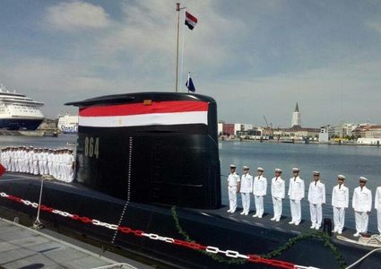 مصر تتسلم غواصة ألمانية جديدة