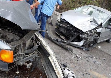 مصرع مواطن وإصابة 2 آخرين في حادث سير مروع قرب جنين