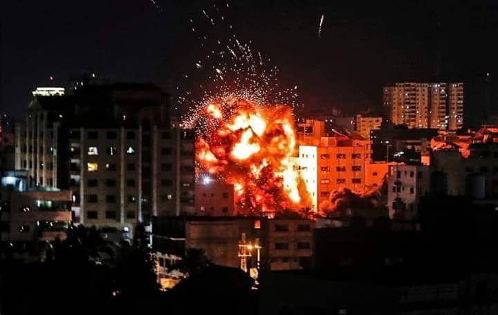 حصيلة استهدافات الاحتلال لقطاع غزة في اليوم الثاني للعدوان