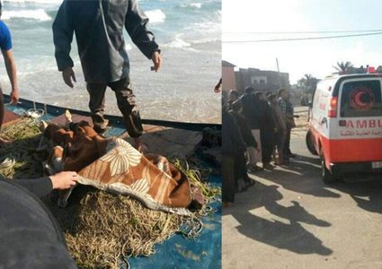 انتشال جثة شاب تعرض للغرق ببحر رفح