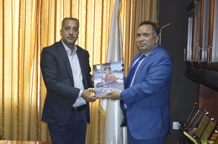 غرفة تجارة سلفيت تستقبل السفير الهندي