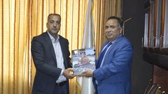 غرفة تجارة سلفيت تستقبل السفير الهندي