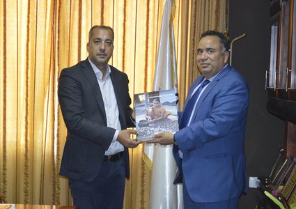 غرفة تجارة سلفيت تستقبل السفير الهندي