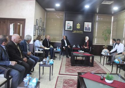 أبو هولي وغنام يبحثان تحضيرات إحياء ذكرى النكبة