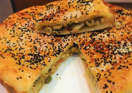 طريقة عمل الفطيرة التركية بالدجاج