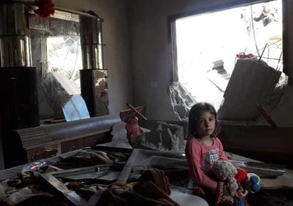 تدمير 18 بناية خلال العدوان على غزة