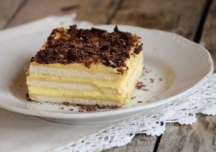 كريم كراميل بالبسكويت