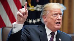 ترامب يدعم جرائم حرب الاحتلال في غزة ويتهم المقاومة بالارهاب