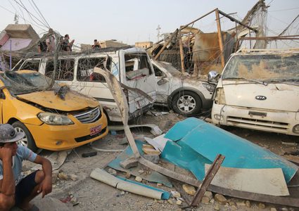 قتلى وجرحى في اعتداء إرهابي شمالي العاصمة بغداد