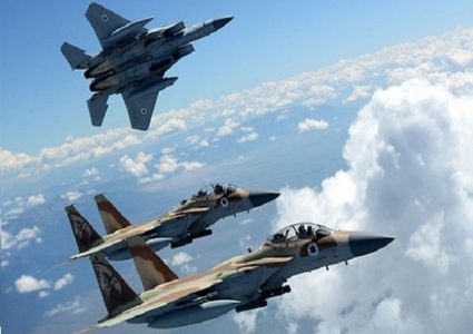 استعراض جوي فوق مستوطنات الغلاف