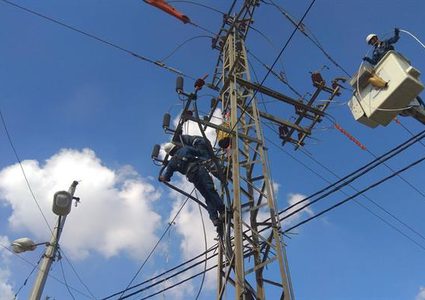 كهرباء غزة تعلن عن عودة التيار الكهربائي لمدينة غزة