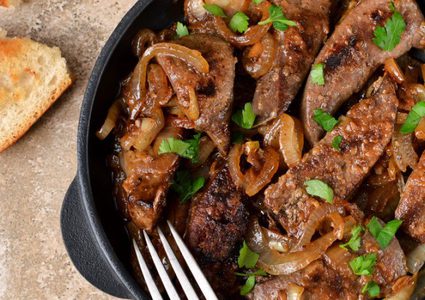 طاجن اللحم بالبصل