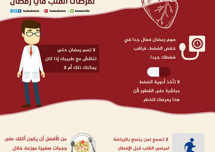نصائح لمرضى القلب في رمضان