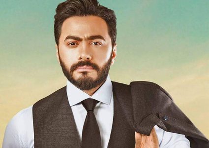 ما الذي احتفل به أحمد السقا وتامر حسني معاً؟