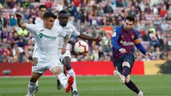 برشلونة يتجاوز خيتافي بثنائية والريال يسقط بثلاثية ضد سوسيداد