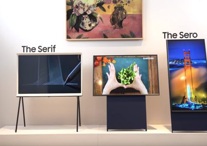 "سامسونغ" تطلق تلفازا غير مسبوق