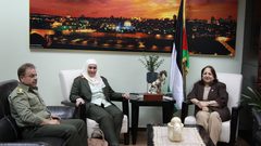 وزيرة الصحة تبحث تعزيز التعاون مع مدير الخدمات الطبية العسكرية