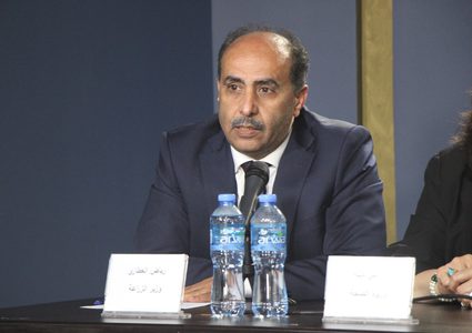 عطاري يبحث مع السفير الأردني سبل تفعيل شركة التسويق
