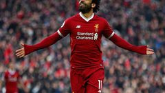 صلاح وماني وأوباميانج يتقاسمون جائزة هداف "البريميرليج"