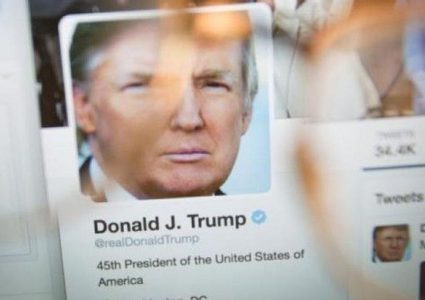 فريق "الهبد الإلكتروني" يستهدف صفحة الرئيس الأميركي دونالد ترامب