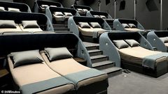 "سرير" بدلا من الكرسى فى سينما جديدة بسويسرا ..؟!