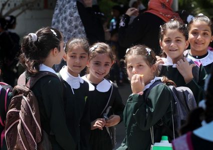 اضراب شامل في جميع مدارس قطاع غزة