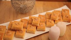 طريقة تحضير بسبوسة بالبندق