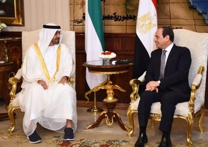 السيسي ومحمد بن زايد: تنسيق كامل للتصدي للتدخلات في المنطقة