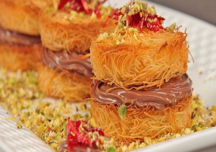 حلو رمضان اليوم.. كنافة بالشكولاتة