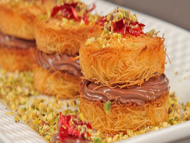 حلو رمضان اليوم.. كنافة بالشكولاتة