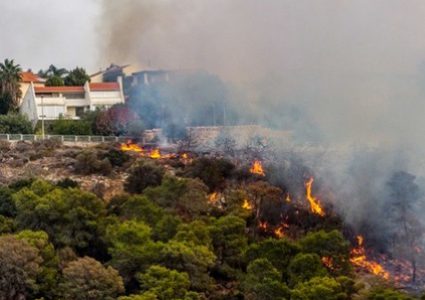 الدفاع المدني يخمد ثلاثة حرائق اندلعت بأراض وأشجار زيتون في جنين