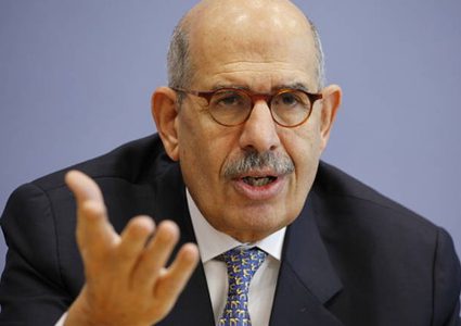 البرادعي يحذر من "صفقة القرن"