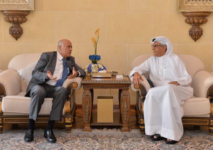 خلال لقائه الرجوب: رئيس الاتحاد الآسيوي يؤكد دعم الكرة الفلسطينية