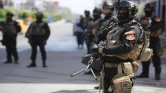 استنفار كبير بعد سقوط صاروخ قرب السفارة الأمريكية في بغداد