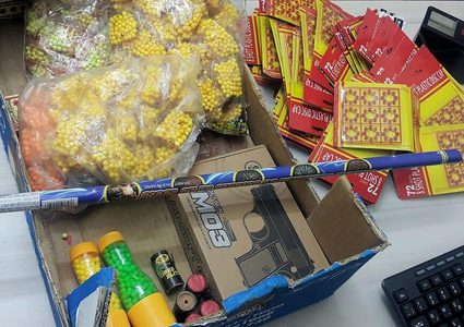 ضبط العاب خرز بلاستيكية ممنوعة من التداول في بيت لحم