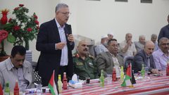 محافظ طولكرم: صمود شعبنا وإرادته الصلبة ستُفشِل جميع المؤامرات