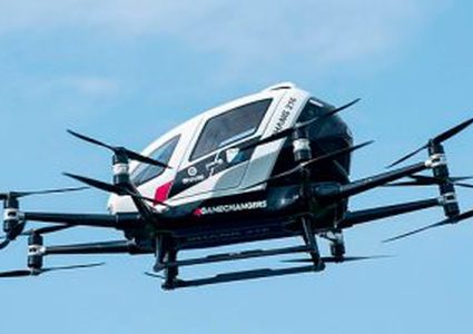 شركة ألمانية تجري أول رحلة للتاكسي الطائر