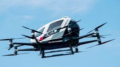 شركة ألمانية تجري أول رحلة للتاكسي الطائر