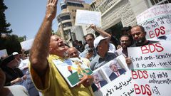 وقفة احتجاجية أمام مقر الممثلية الألمانية ضد تجريم (BDS)