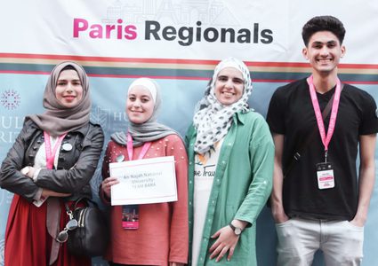 فريق ‏TutoReal‏ من "النجاح" يتأهل للمرحلة النهائية من ‏Hult prize