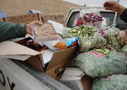 اتلاف 60 طناً من منتجات وسلع منتهية الصلاحية