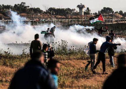 إصابات بالمطاط وحالات إختناق شرق قطاع غزة