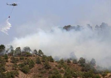 طائرات قبرصية تشارك في إخماد الحرائق في إسرائيل