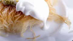 القشطة من الحليب المجفف