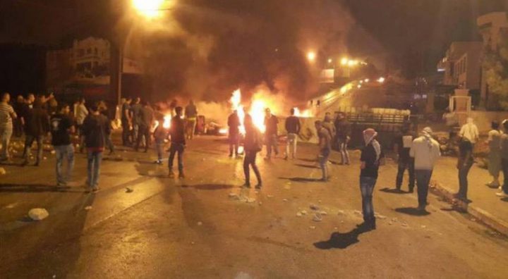 مواجهات مع قوات الاحتلال في بلدة تقوع