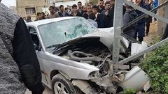 إصابات بحادث سير ذاتي وسط قطاع غزة