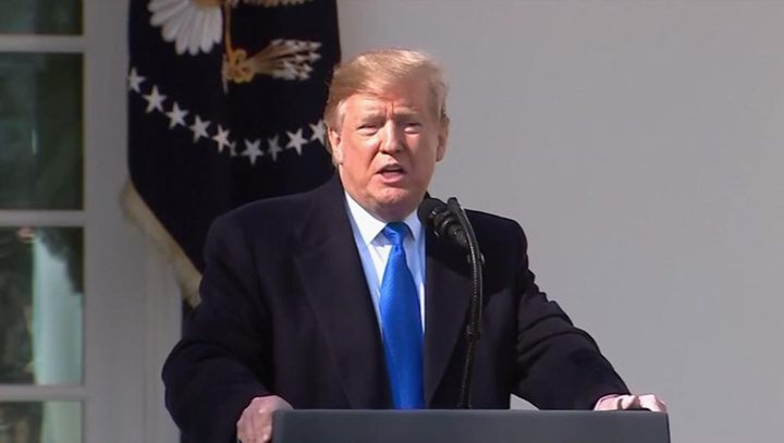 ترامب يعلن نيته للترشح لولاية ثانية في يوليو