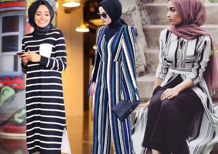 فى العيد.. موديلات الفساتين المفتوحة لإطلالات المحجبات