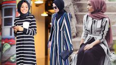 فى العيد.. موديلات الفساتين المفتوحة لإطلالات المحجبات
