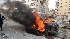 10 قتلى و20 جريحاً بانفجار سيارة مفخخة في الرقة